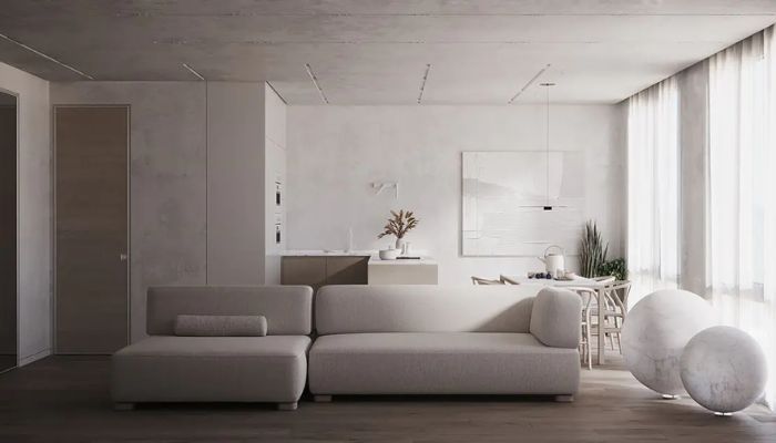 NHỮNG SAI LẦM CẦN TRÁNH KHI THIẾT KẾ QUÁN CAFE NHỎ ĐẸP 2 Phong cách Minimalist