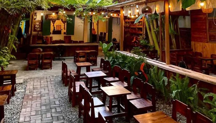 Top Mẫu Thiết Kế Quán Cafe Sân Vườn Giá Rẻ Được Ưa Chuộng Nhất Hiện Nay 2 Thiết kế quán cafe sân vườn