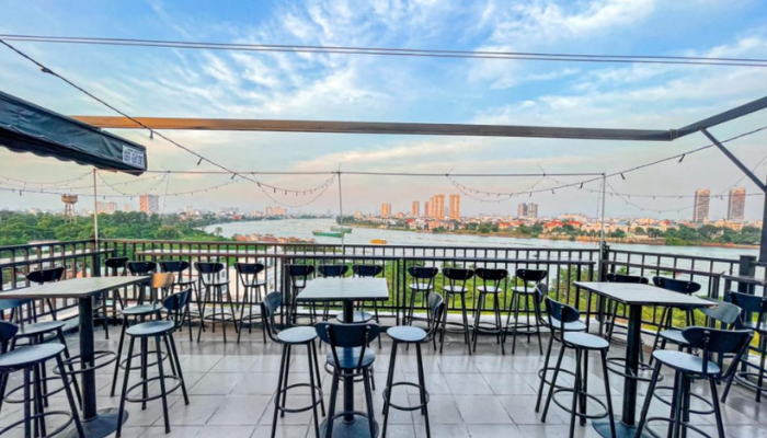 Thi Công Quán Cà Phê Sân Thượng