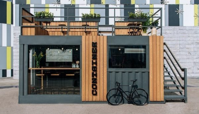 Thiết kế thi công quán cà phê container