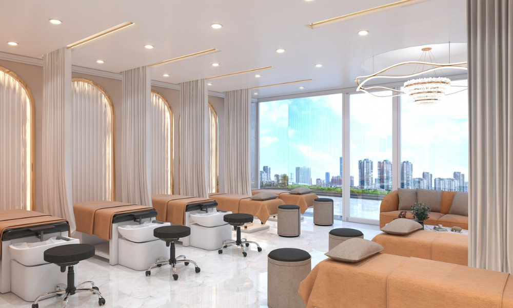 Thiết Kế Spa Phong Cách Tối Giản Minimalism – Sang Trọng, Thanh Lịch Và Thư Thái 2 Ánh Sáng Tự Nhiên và Nhẹ Nhàng
