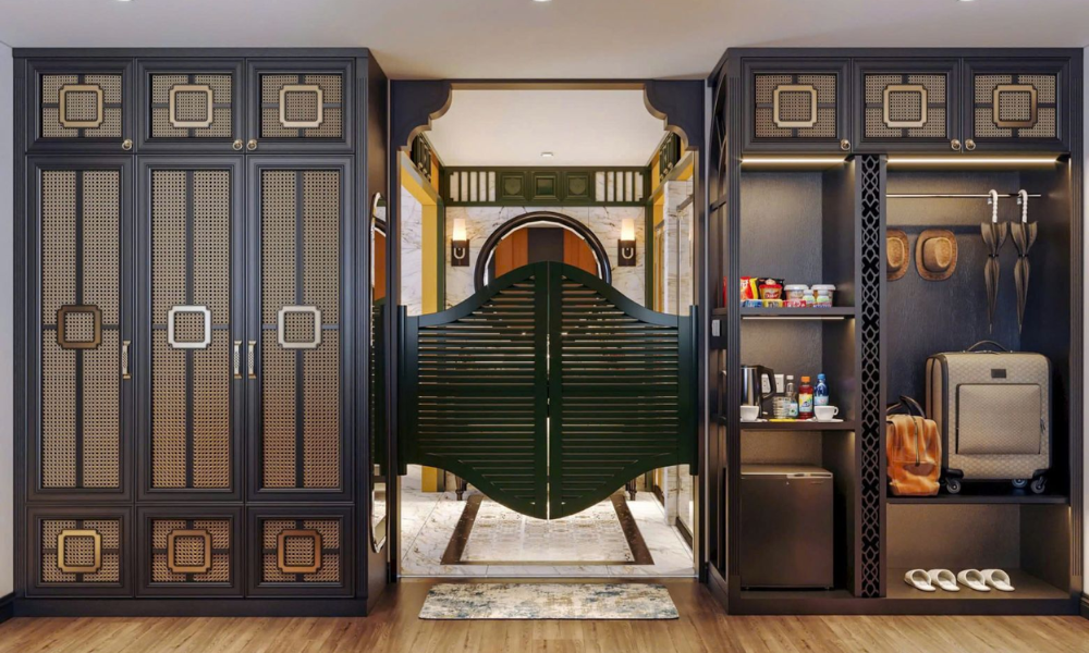Mẫu Thiết Kế Thi Công Resort Phong Cách Indochine Đẹp Mê Lòng Khách 3 Hoa văn mang dấu ấn văn hóa Đông Dương