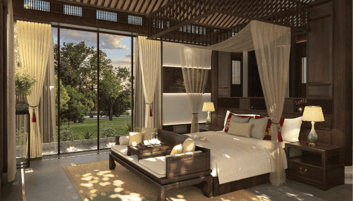 QUY TRÌNH THIẾT KẾ VÀ THI CÔNG RESORT TRỌN GÓI – HƯỚNG DẪN CHI TIẾT TỪ A ĐẾN Z 3 Lựa chọn vật liệu và nội thất resort