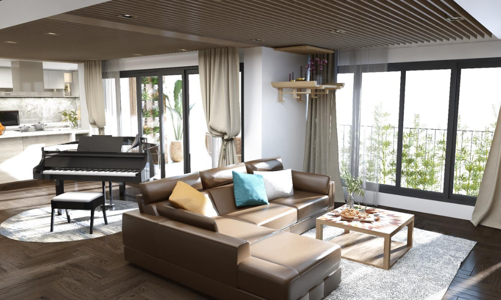 THIẾT KẾ THI CÔNG BIỆT THỰ PHONG CÁCH INDOCHINE: ĐẲNG CẤP TẠO TỪ SỰ CHỈN CHU 3 Nội thất hòa trộn tinh hoa truyền thống và hiện đại để tạo nên vẻ đẹp Indochine