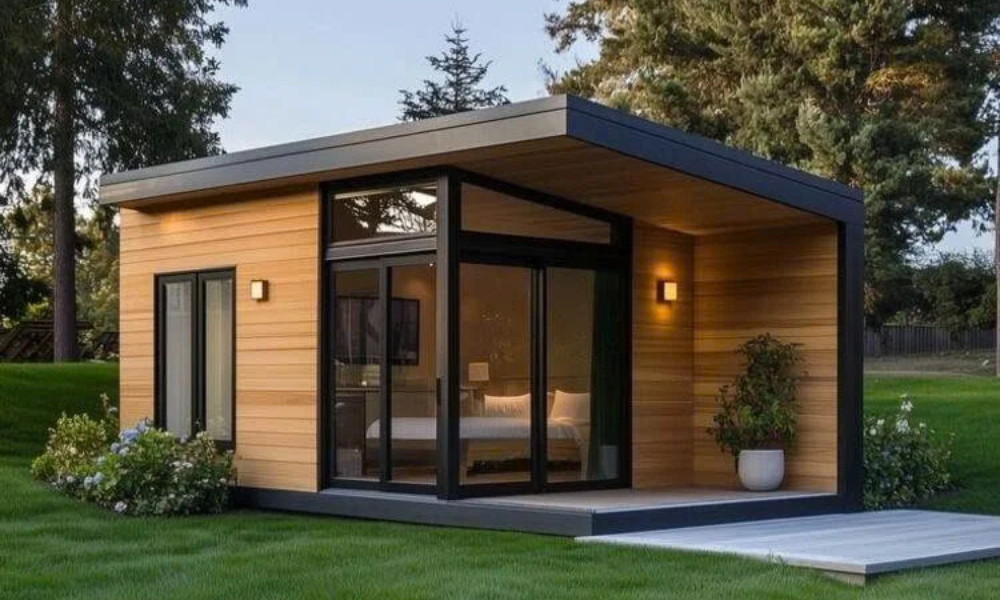 Top Mẫu Nhà Tiền Chế Hiện Đại Đẹp Thi Công Nhanh, Bền 3 Nhà tiền chế tối giản