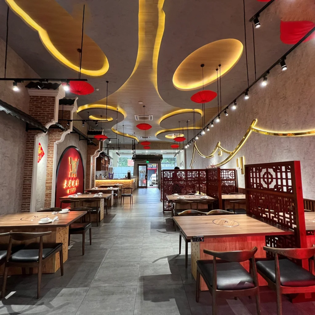 Thiết kế nhà hàng lẩu Hong Kong sang trọng 4 nhà hàng lẩu Hong Kong