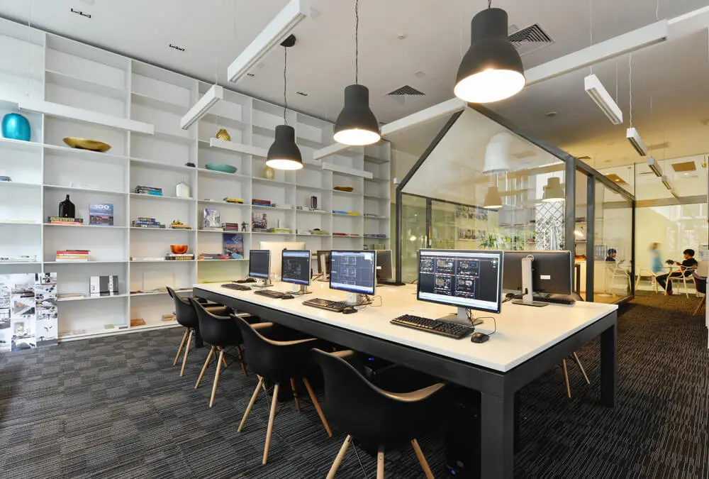 Thiết kế văn phòng 30m2 đầy đủ tiện nghi 13 văn phòng 30m2
